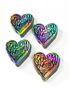 Weatherproof Holographic Die Cut Stickers