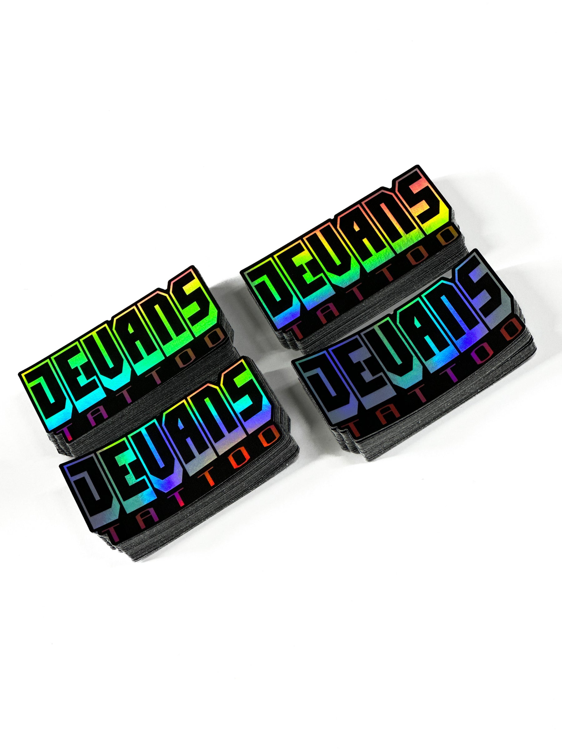 Weatherproof Holographic Die Cut Stickers